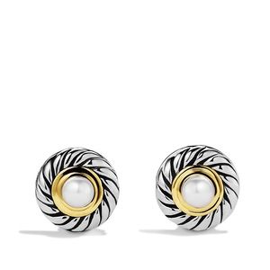 UNWORN david yurman cookie pearl earrings